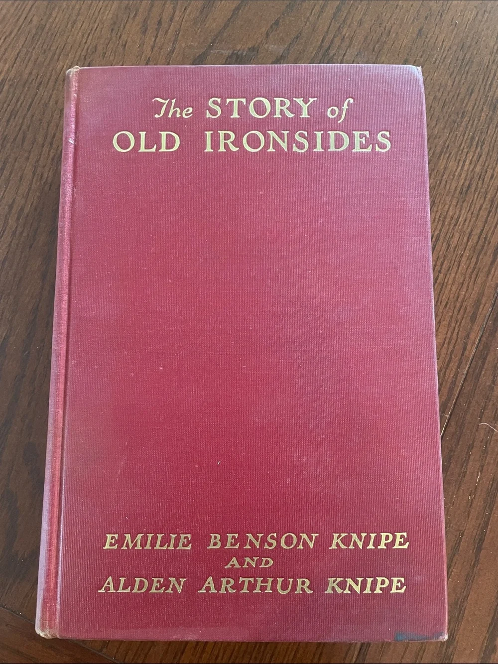 Vintage The Story of Old Ironsides Original 1935 Edition Hardcover